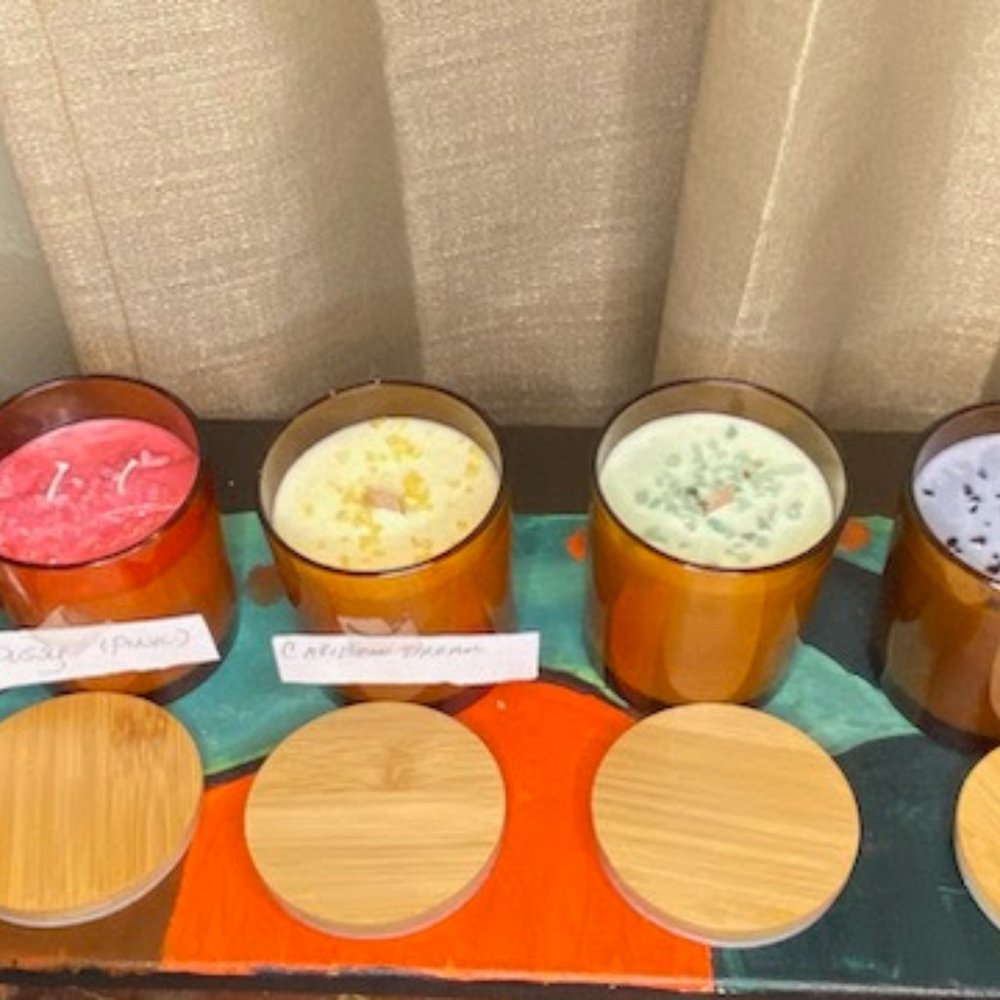 Hand poured Candles - Picture 2 of 2